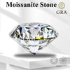 Vixonna Round Cut Moissanite Loose Gemstone D Color VVS1