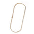 Vixonna Unisex AAA Zircon Tennis Chain Necklace 4mm