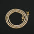 Vixonna Unisex AAA Zircon Tennis Chain Necklace 4mm