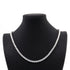 Vixonna Unisex AAA Zircon Tennis Chain Necklace 4mm