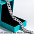 Vixonna Unisex Moissanite Cuban Chain Bracelet 925 Silver Hip Hop