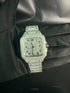 Vixonna Unisex Moissanite Iced Out Automatic Watch VVS Diamond