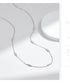 Vixonna Women's CZ Charm Choker Necklace 925 Silver White Gold