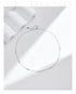 Vixonna Women's CZ Charm Choker Necklace 925 Silver White Gold