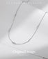 Vixonna Women's CZ Charm Choker Necklace 925 Silver White Gold