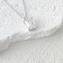 Vixonna Women's Emerald Cut Moissanite Pendant Necklace 925 Silver D Color VVS1