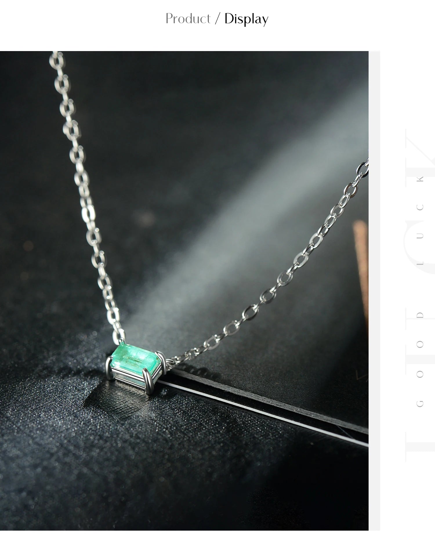 Vixonna Women's Green Tourmaline Pendant Necklace 925 Silver