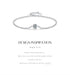 Vixonna Women's Moissanite Bezel Bracelet 0.25ct 925 Silver D Color VVS1