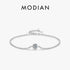 Vixonna Women's Moissanite Bezel Bracelet 0.25ct 925 Silver D Color VVS1
