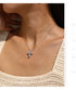 Vixonna Women's Moissanite Cross Pendant Necklace 3ct 925 Silver D Color VVS1