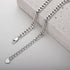 Vixonna Women's Moissanite Cuban Chain Bracelet 925 Silver