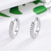 Vixonna Women's Moissanite Earrings 925 Silver D Color VVS1