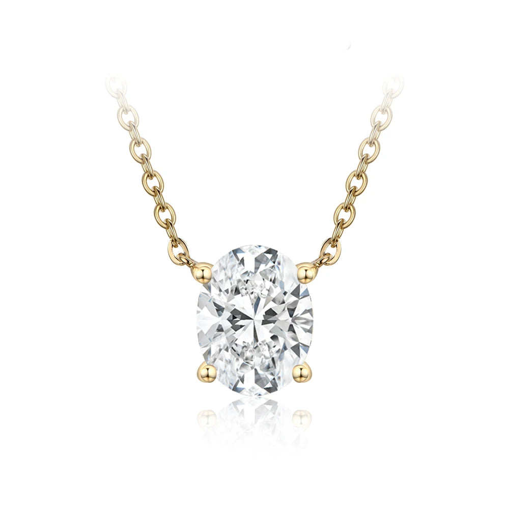 Vixonna Women's Moissanite Engagement Jewelry Set 925 Silver D Color VVS1