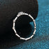 Vixonna Women's Moissanite Engagement Ring 925 Silver D Color VVS1