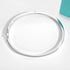 Vixonna Women's Moissanite Eternity Bracelet Bangle 925 Silver 2.017ct