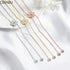 Vixonna Women's Moissanite Flower Pendant Necklace 925 Silver D Color VVS1