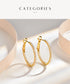 Vixonna Women's Moissanite Hoop Earrings 925 Silver D Color VVS1