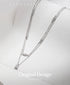 Vixonna Women's Moissanite Pendant Necklace 925 Silver D Color VVS1