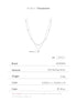 Vixonna Women's Moissanite Pendant Necklace 925 Silver D Color VVS1