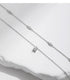 Vixonna Women's Moissanite Pendant Necklace 925 Silver D Color VVS1