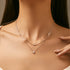 Vixonna Women's Moissanite Pendant Necklace 925 Silver D Color VVS1