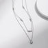 Vixonna Women's Moissanite Pendant Necklace 925 Silver D Color VVS1