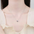 Vixonna Women's Moissanite Pendant Necklace 925 Silver D Color VVS1