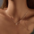 Vixonna Women's Moissanite Pendant Necklace 925 Silver D Color VVS1 Round