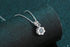 Vixonna Women's Moissanite Pendant Necklace Solitaire