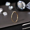 Vixonna Women's Moissanite Ring 925 Silver D Color VVS1