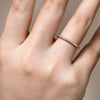 Vixonna Women's Moissanite Ring 925 Silver D Color VVS1