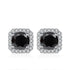 Vixonna Women's Moissanite Stud Earrings 925 Silver D Color VVS1