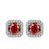 Vixonna Women's Moissanite Stud Earrings 925 Silver D Color VVS1