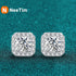 Vixonna Women's Moissanite Stud Earrings 925 Silver D Color VVS1
