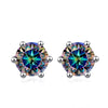 Vixonna Women's Moissanite Stud Earrings 925 Silver D Color VVS1