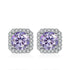 Vixonna Women's Moissanite Stud Earrings 925 Silver D Color VVS1
