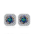Vixonna Women's Moissanite Stud Earrings 925 Silver D Color VVS1