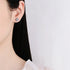 Vixonna Women's Moissanite Stud Earrings 925 Silver D Color VVS1