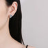 Vixonna Women's Moissanite Stud Earrings 925 Silver D Color VVS1