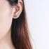 Vixonna Women's Moissanite Stud Earrings 925 Silver D Color VVS1