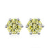 Vixonna Women's Moissanite Stud Earrings 925 Silver D Color VVS1