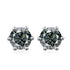 Vixonna Women's Moissanite Stud Earrings 925 Silver D Color VVS1