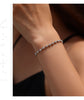 Vixonna Women's Moissanite Tennis Bracelet 925 Silver D Color VVS1 Round