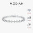 Vixonna Women's Moissanite Tennis Bracelet 925 Silver D Color VVS1 Round