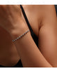 Vixonna Women's Moissanite Tennis Bracelet 925 Silver D Color VVS1 Round