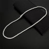 Vixonna Women's Moissanite Tennis Necklace 925 Silver D Color VVS1