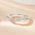 Vixonna Women's Moissanite Wedding Band Ring 925 Silver D Color VVS1