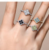 Vixonna Women's Moissanite Wedding Engagement Ring 925 Silver D Color VVS1