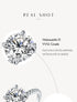 Vixonna Women's Moissanite Wedding Ring 3.0ct 925 Silver D Color