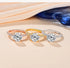 Vixonna Women's Moissanite Wedding Ring 3.0ct 925 Silver D Color